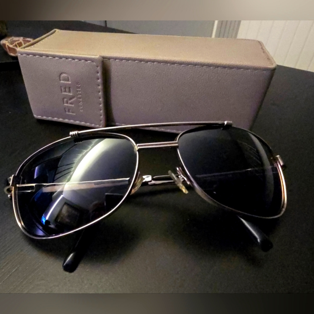 FRED Lunettes Limited Edition 102 Vintage Luxury Sunglasses France 0536/2000